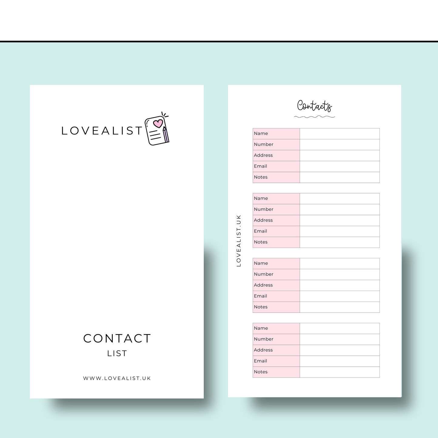 A6 - Contact List