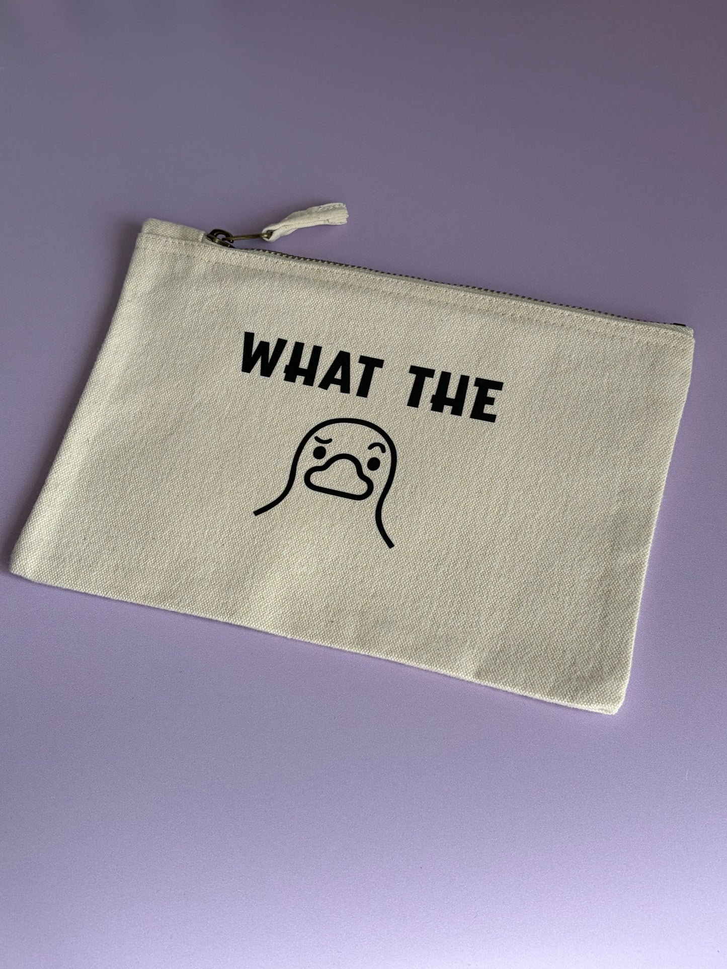 Zip Bag - What The Duck