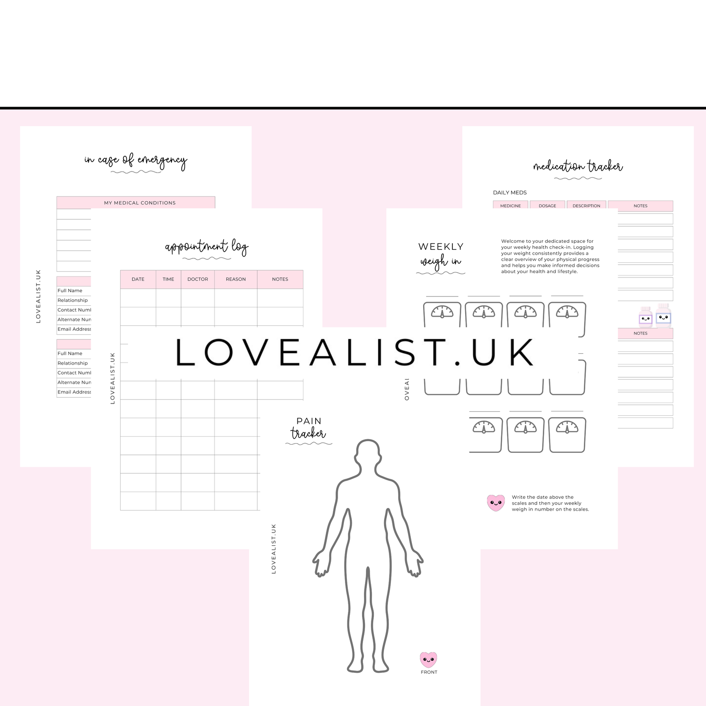 A5 - Basic Health Tracker