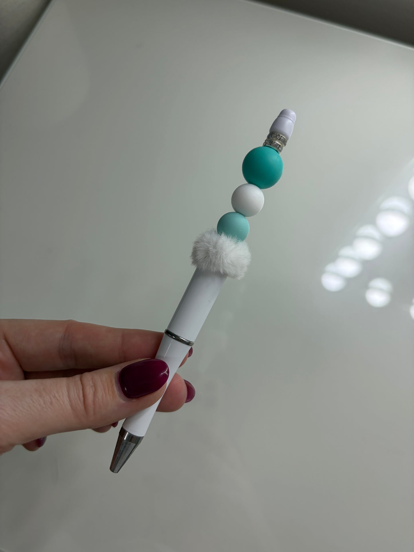 White Mint Pen