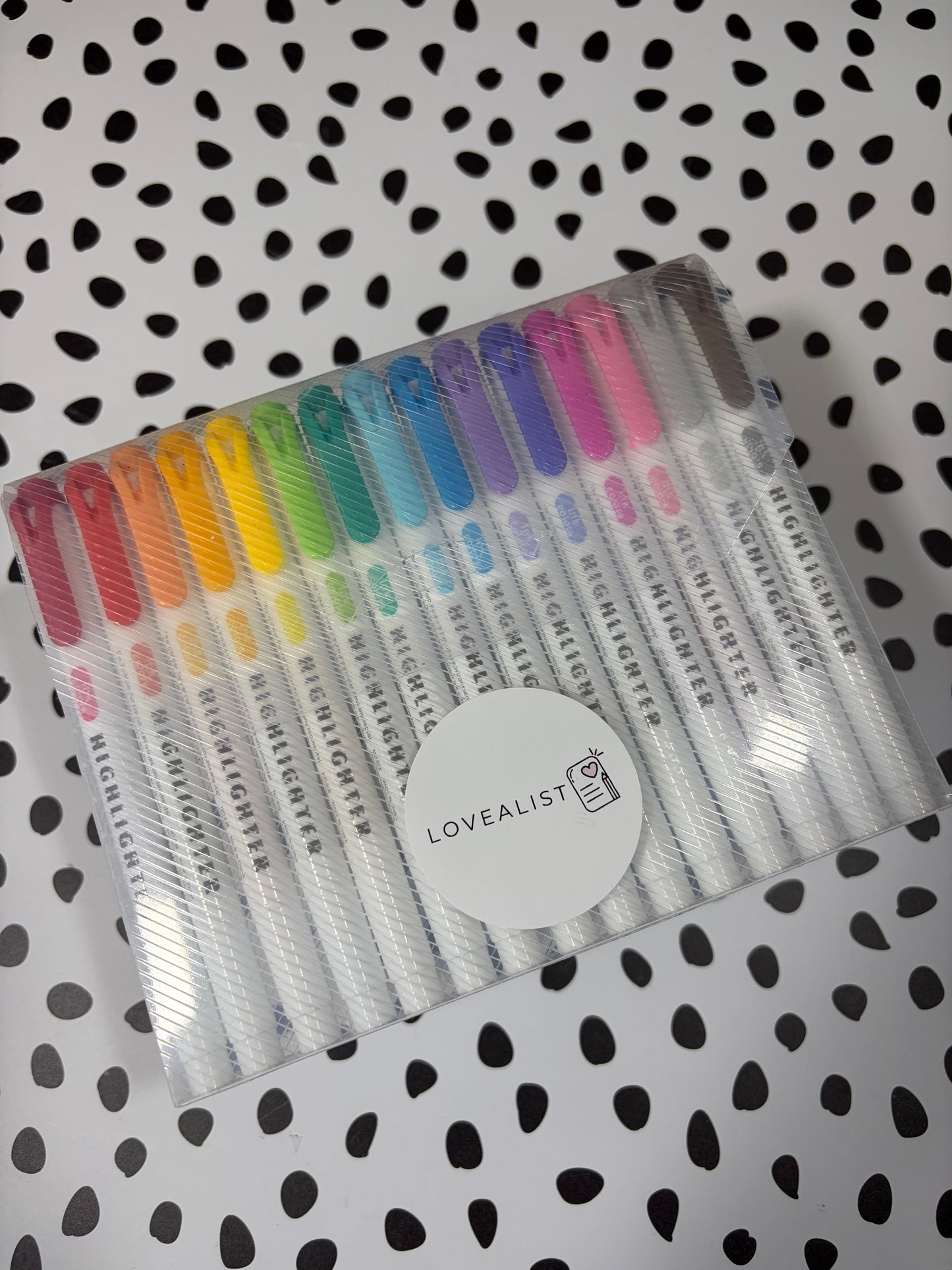 Rainbow Highlighters - Pack of 15