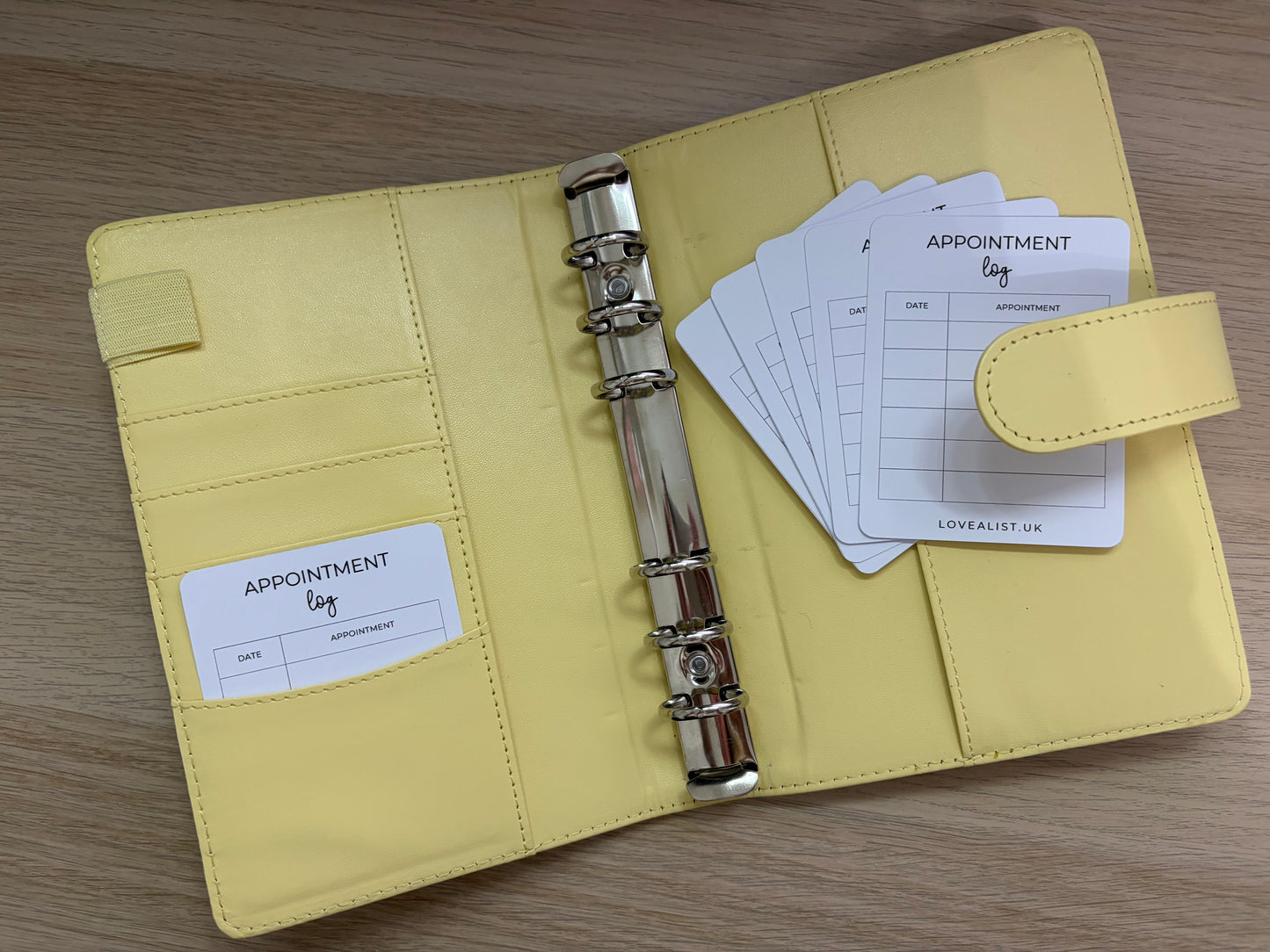 Appointment Cards - (Fit A6 Binder)