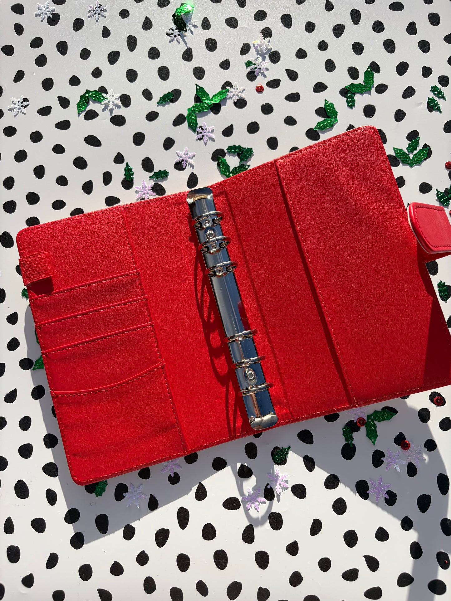 A6 Binder - Christmas Red *LIMITED EDITION*