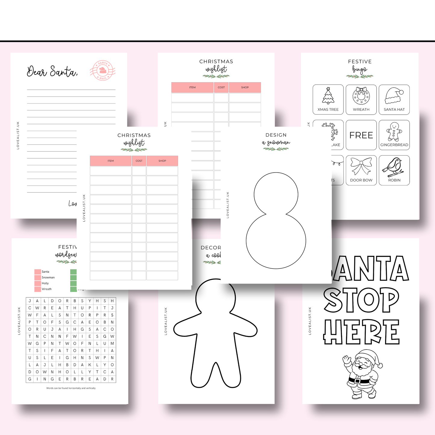 A5 - Christmas Kids Collection