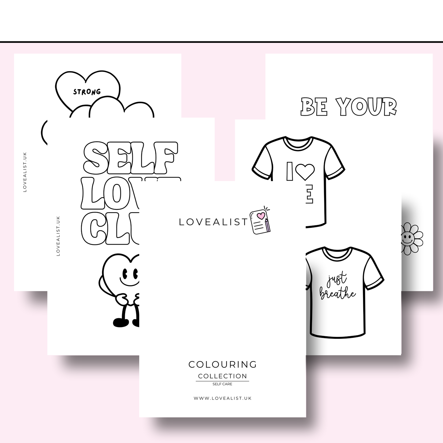 A5 - Colouring Collection - Selfcare