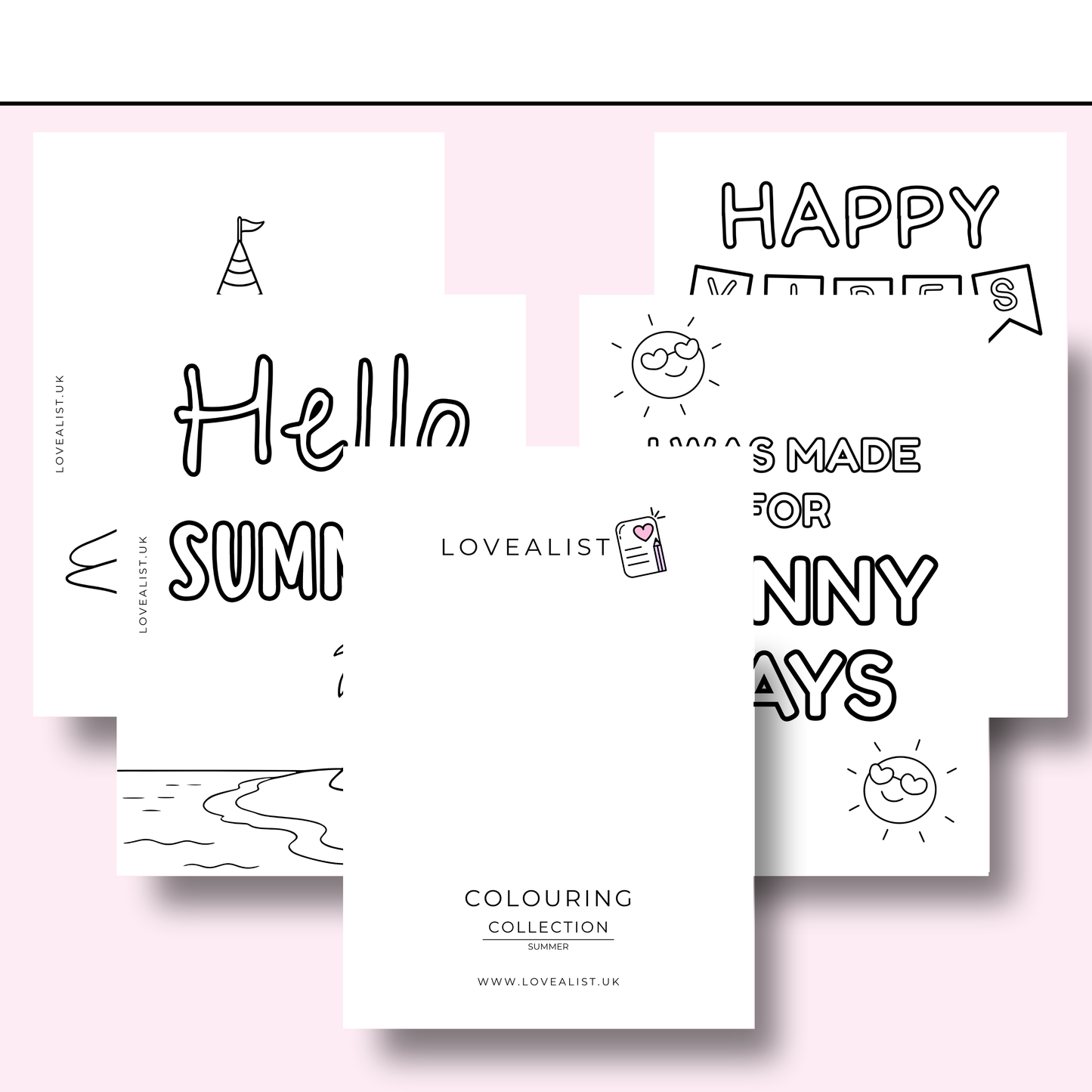 A5 - Colouring Collection - Summer