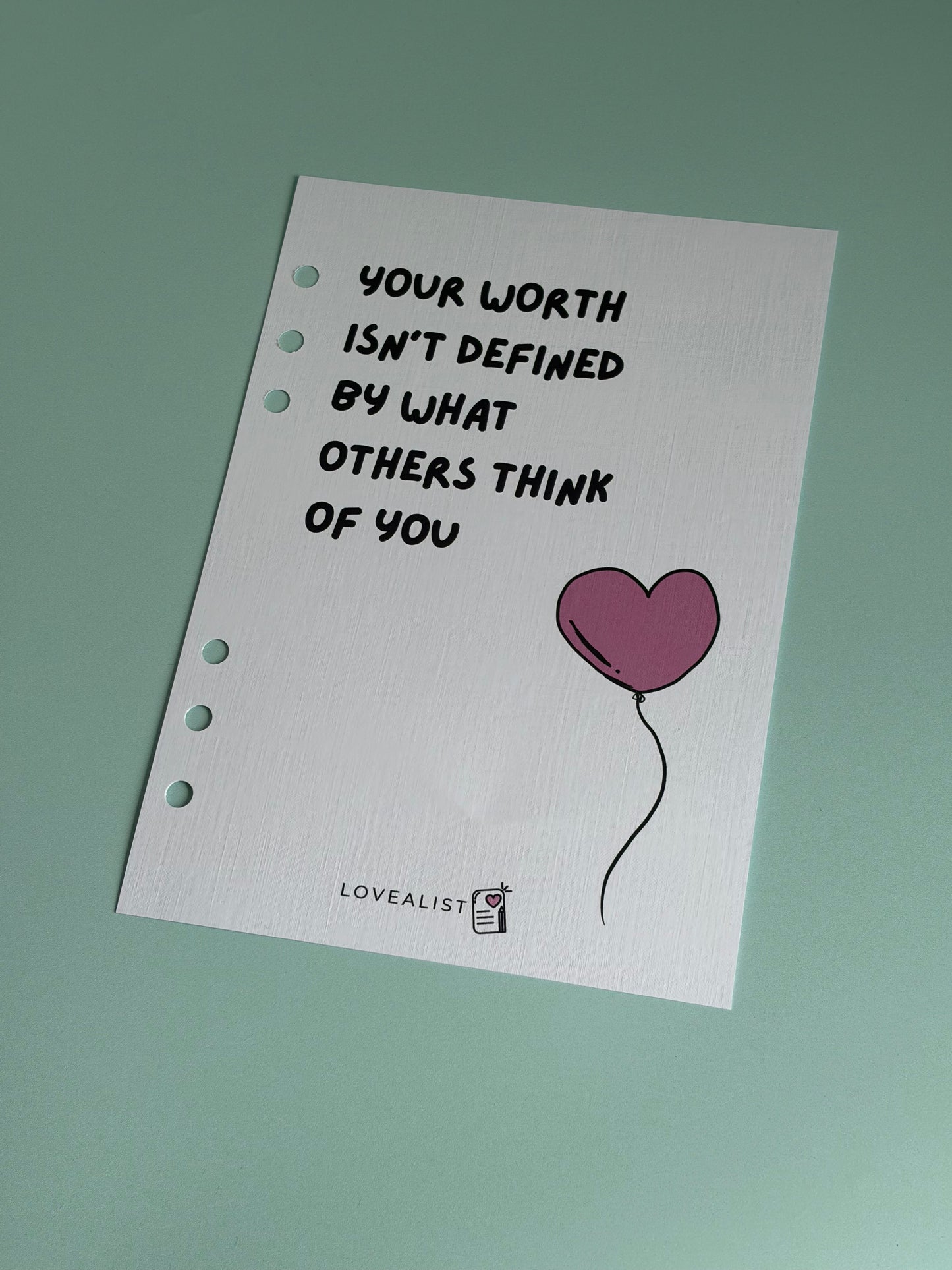 Index Page - Your Worth Isn't Defined