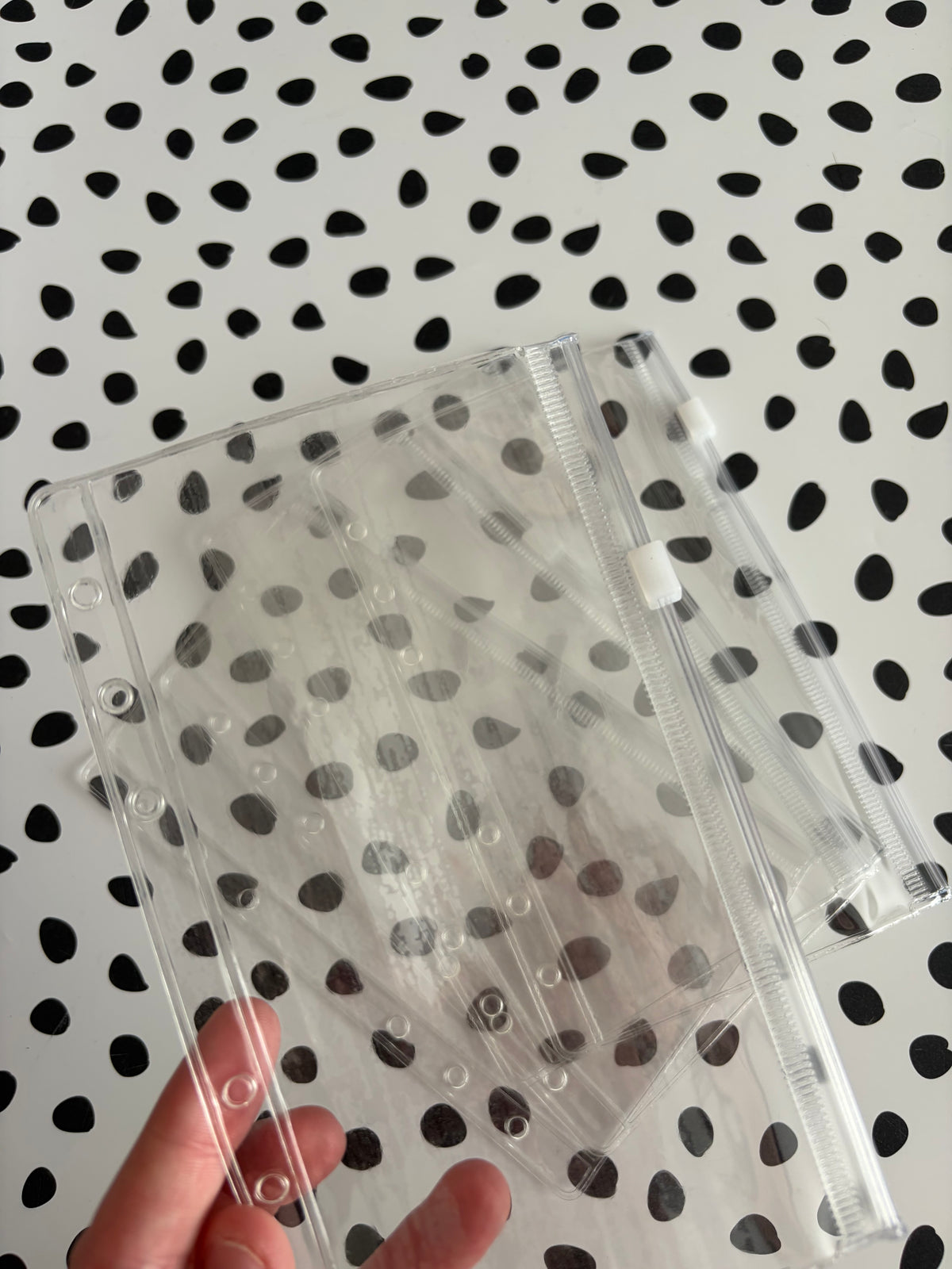 A6 - Zip Wallet - Clear