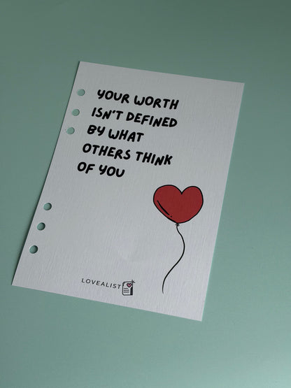 Index Page - Your Worth Isn't Defined