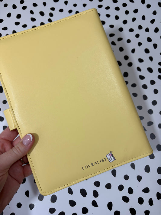 A5 Binder - Lemon