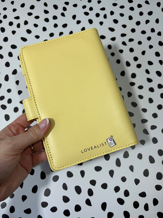 A6 Binder - Lemon