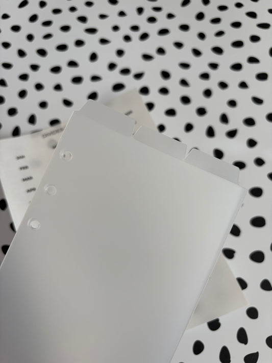 A6 - Top Dividers