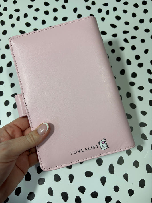 A6 Binder - Baby Pink