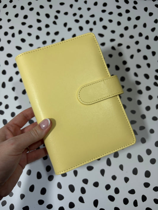 A6 Binder - Lemon