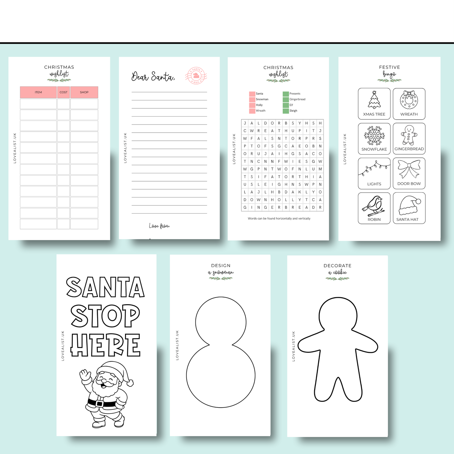 A6 - Christmas Kids Collection
