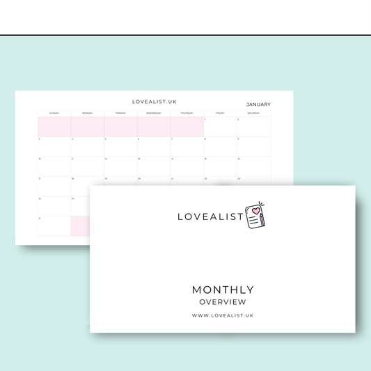 A6 - Monthly Overview - 2027