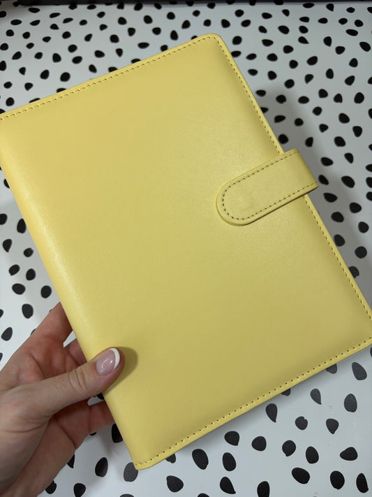 A5 Binder - Lemon
