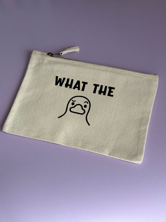 Zip Bag - What The Duck