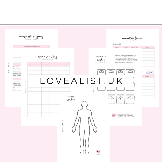 A5 -  Basic Health Tracker