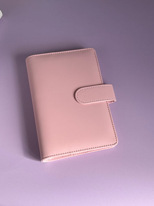 A6 Binder - Baby Pink