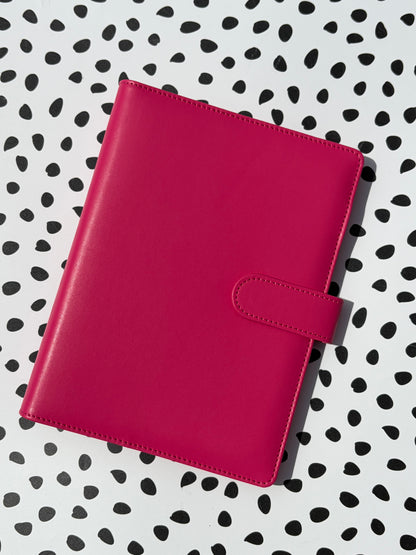 A5 Binder - Fuchsia *LIMITED EDITION*