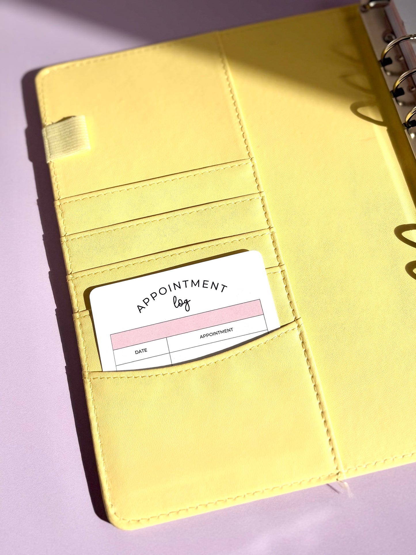 Appointment Cards - Pink