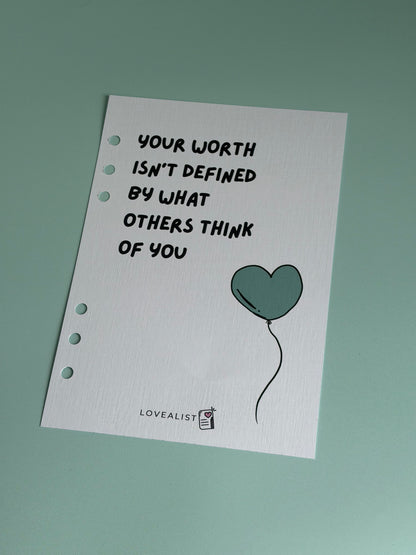 Index Page - Your Worth Isn't Defined
