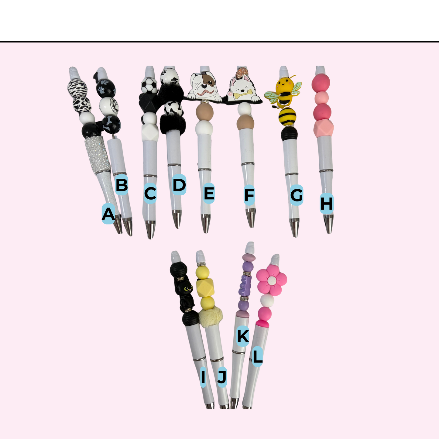 Fidget Beaded Pens (Little Love a List)
