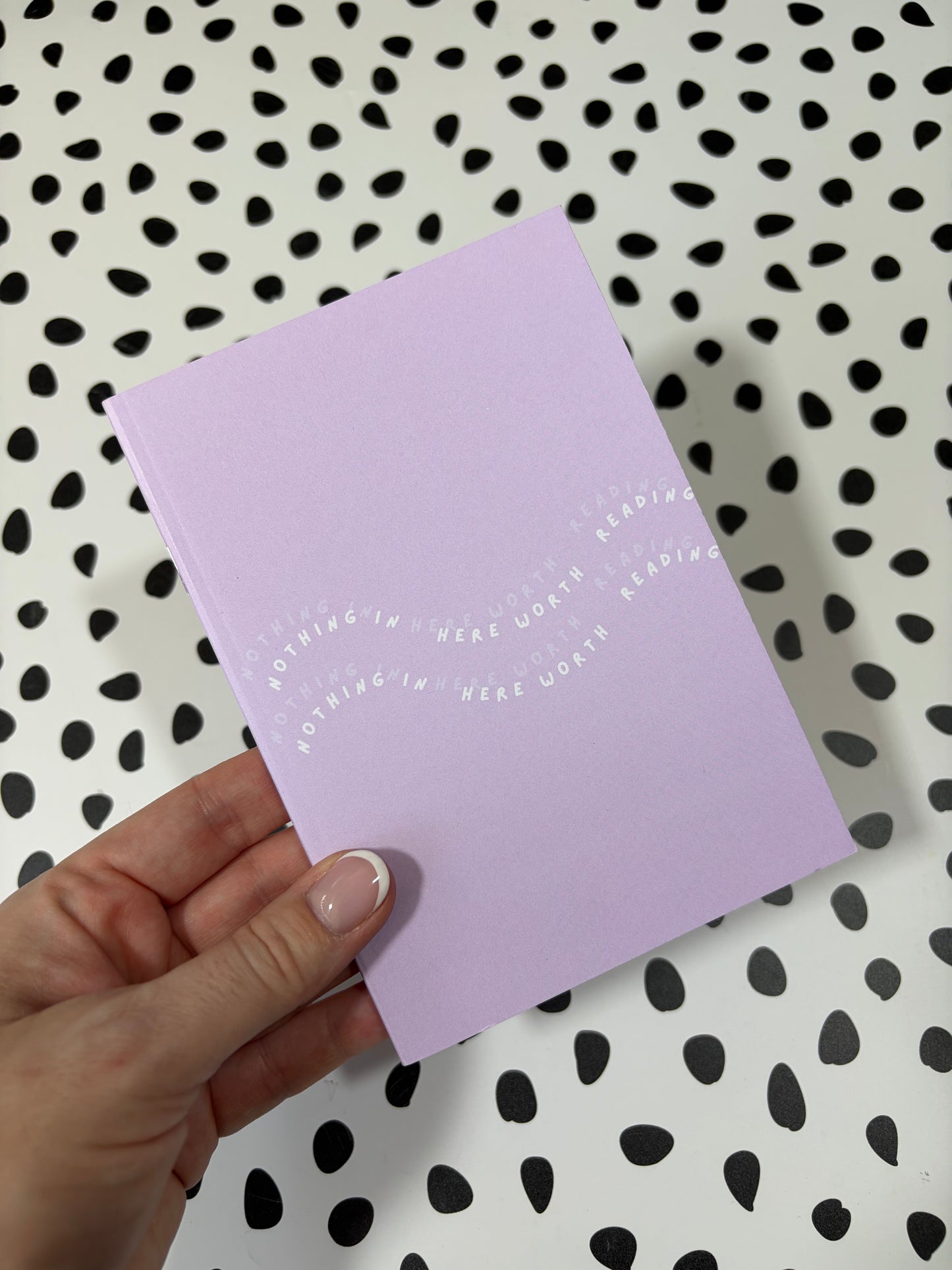 A6 Notebook - Nothing In Here