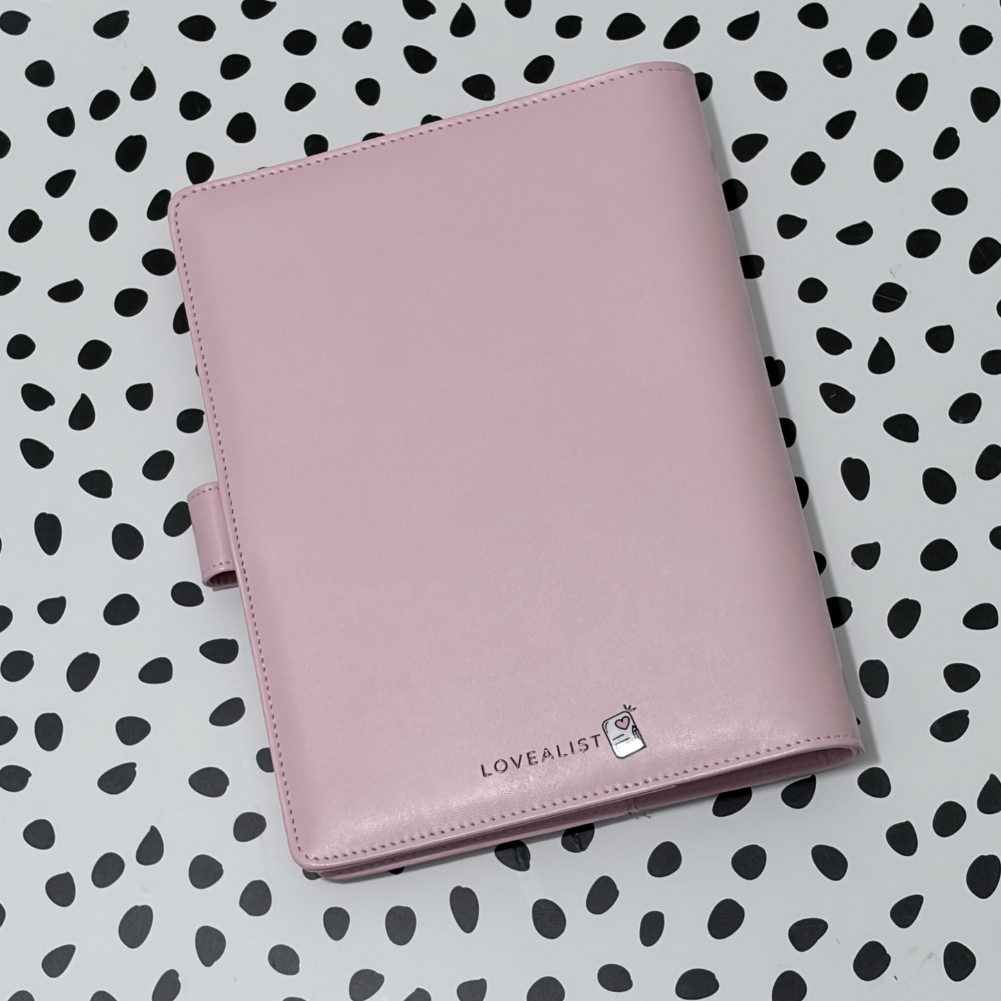 A5 Binder - Baby Pink