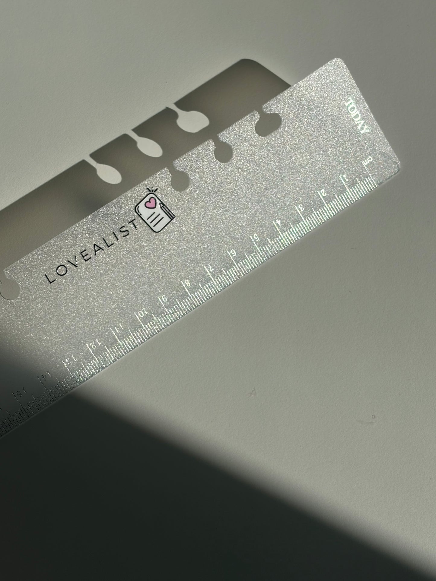 A5 Divider Ruler - Silver