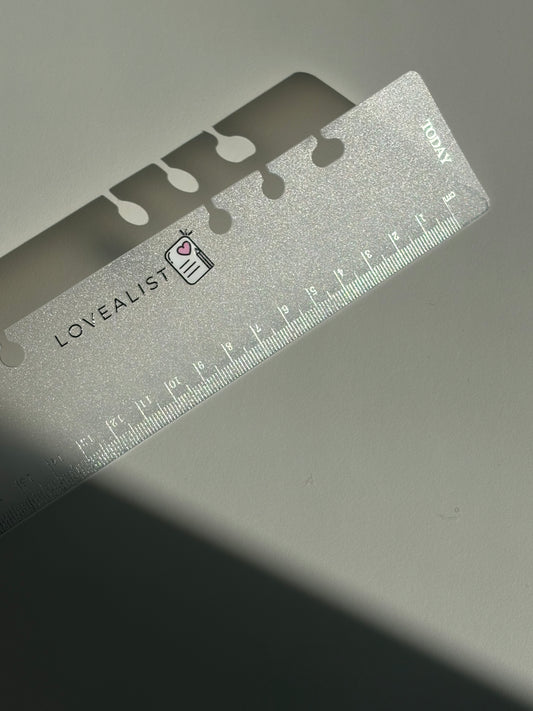 A5 Divider Ruler - Silver