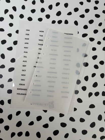 A6 - Dividers