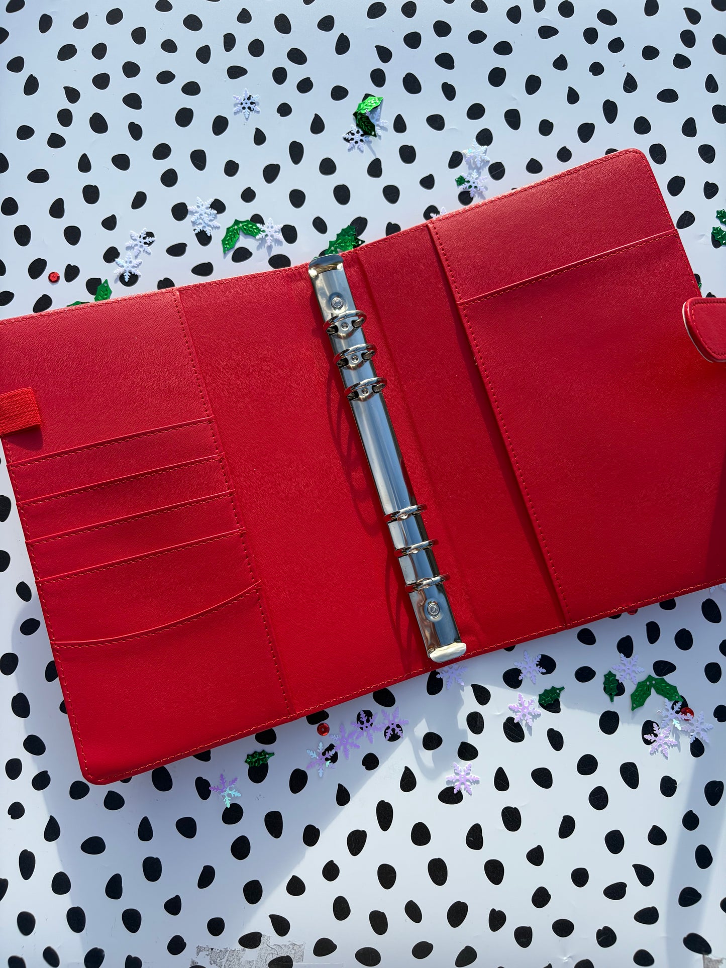 A5 Binder - Christmas Red *LIMITED EDITION*