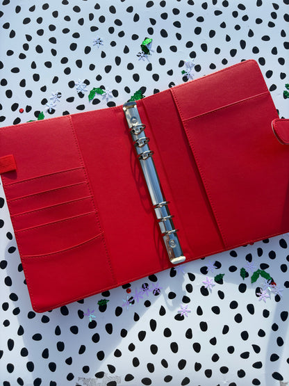 A5 Binder - Christmas Red *LIMITED EDITION*