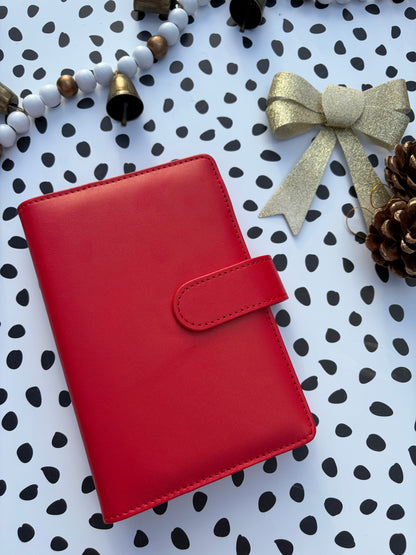 A6 Binder - Christmas Red *LIMITED EDITION*