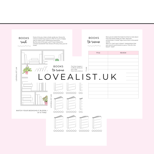 A5 - Reading Tracker