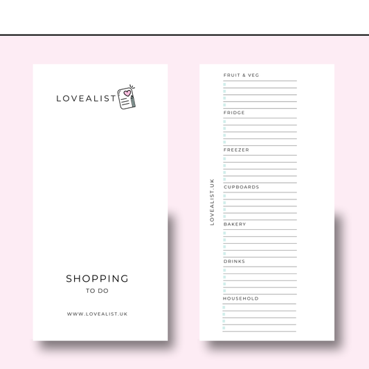 A5 - Shopping (Slimline)