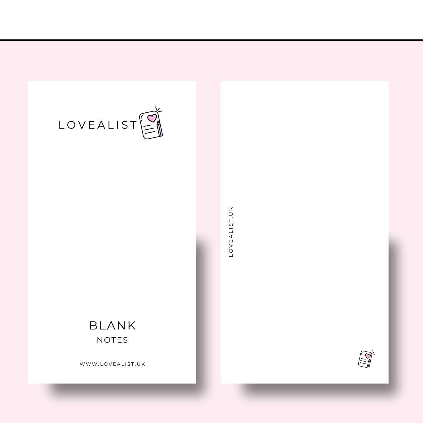 A6 - Blank Notes