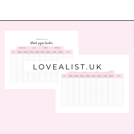 A5 -  Blood Sugar Tracker